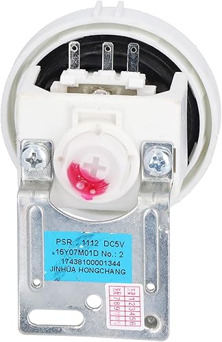 Miniatura 5 de Interruptor de presión de nivel de agua para lavadora, reemplazo de accesorios de lavadora para PSR1112DC5V 17438100001344 DC5V