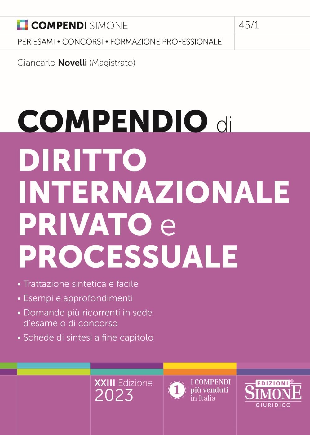 Compendio di Diritto Internazionale Privato e Processuale