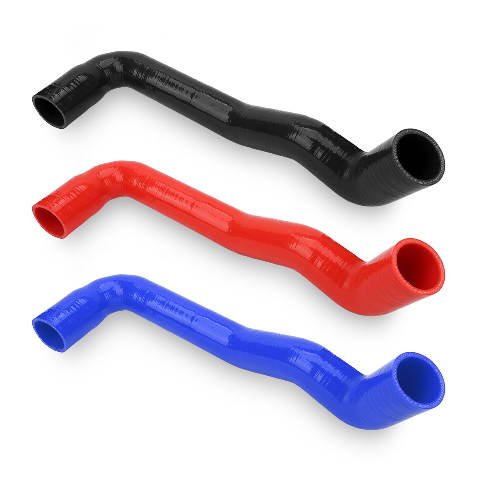 for Intercooler Resonator for Silicone Hose Pipe Kits for Mini for Cooper S R55 R56 R57 R58 R59 R60(Red)
