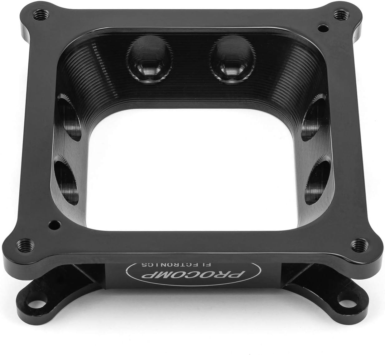 Speedmaster PCE474.1001 Aluminum 4150 to 4500 CNC Machined Carburetor Spacer w/Bust Pannels