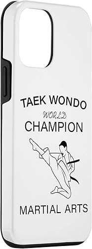 Vista 30 de iPhone 13 Pro Teak Wondo Campeón Mundial - Artes Marciales - Funda de combate MMA