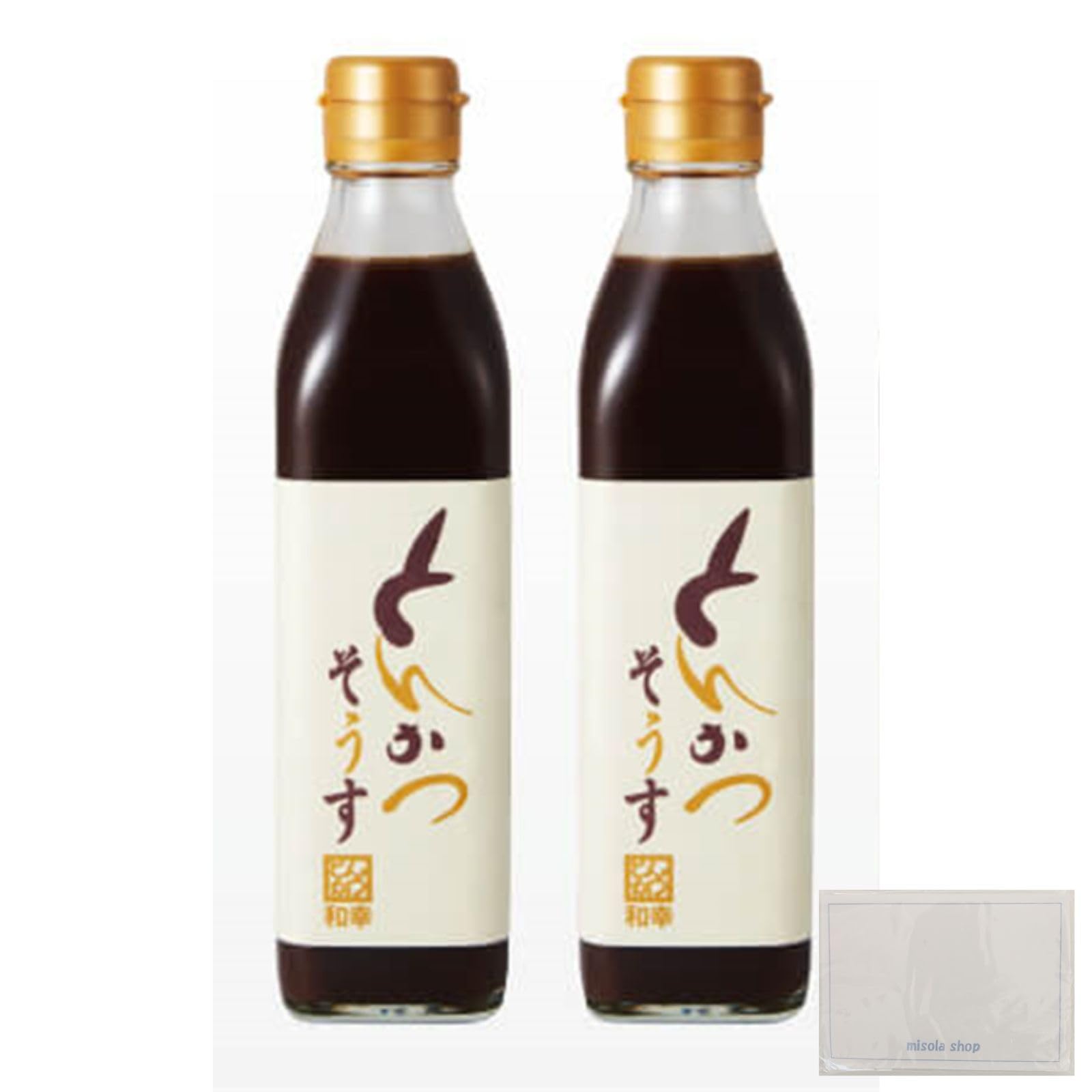 Amazon.co.jp: 和 幸 とんかつそうす 300ml × 2本 豚カツ 揚げ物
