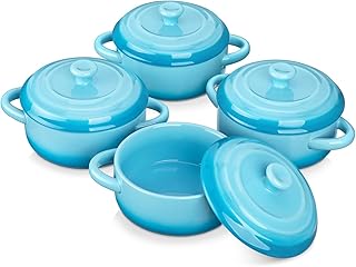 LOVECASA Mini Cocotte Set with Lids