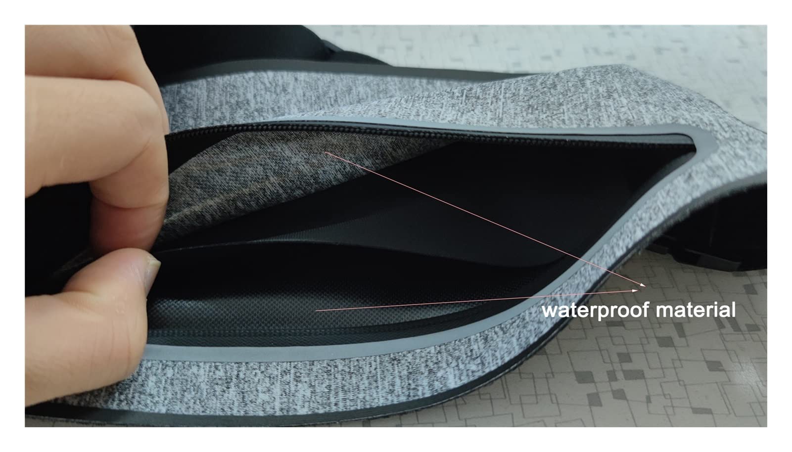 Laufbeutel wasserdichtes Sport Fanny Pack Belt Handy -Tasche for laufende Männer Frauen Fitnessstudio Jogging Taillenbeutel