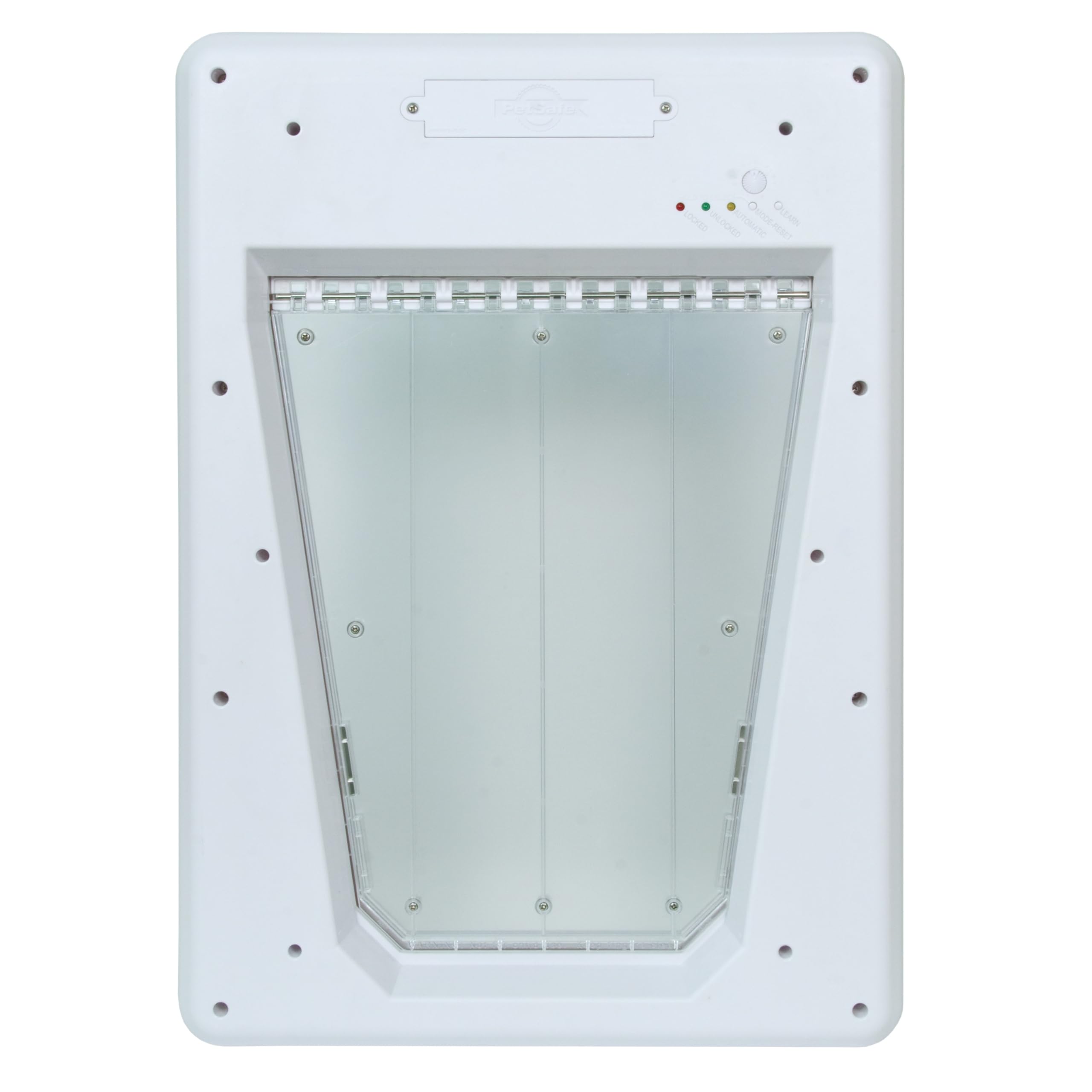 PetSafe Puerta Electrónica para Mascotas SmartDoor - Acceso con Llave, Modos Programables, Eficiente Energéticamente - Grande