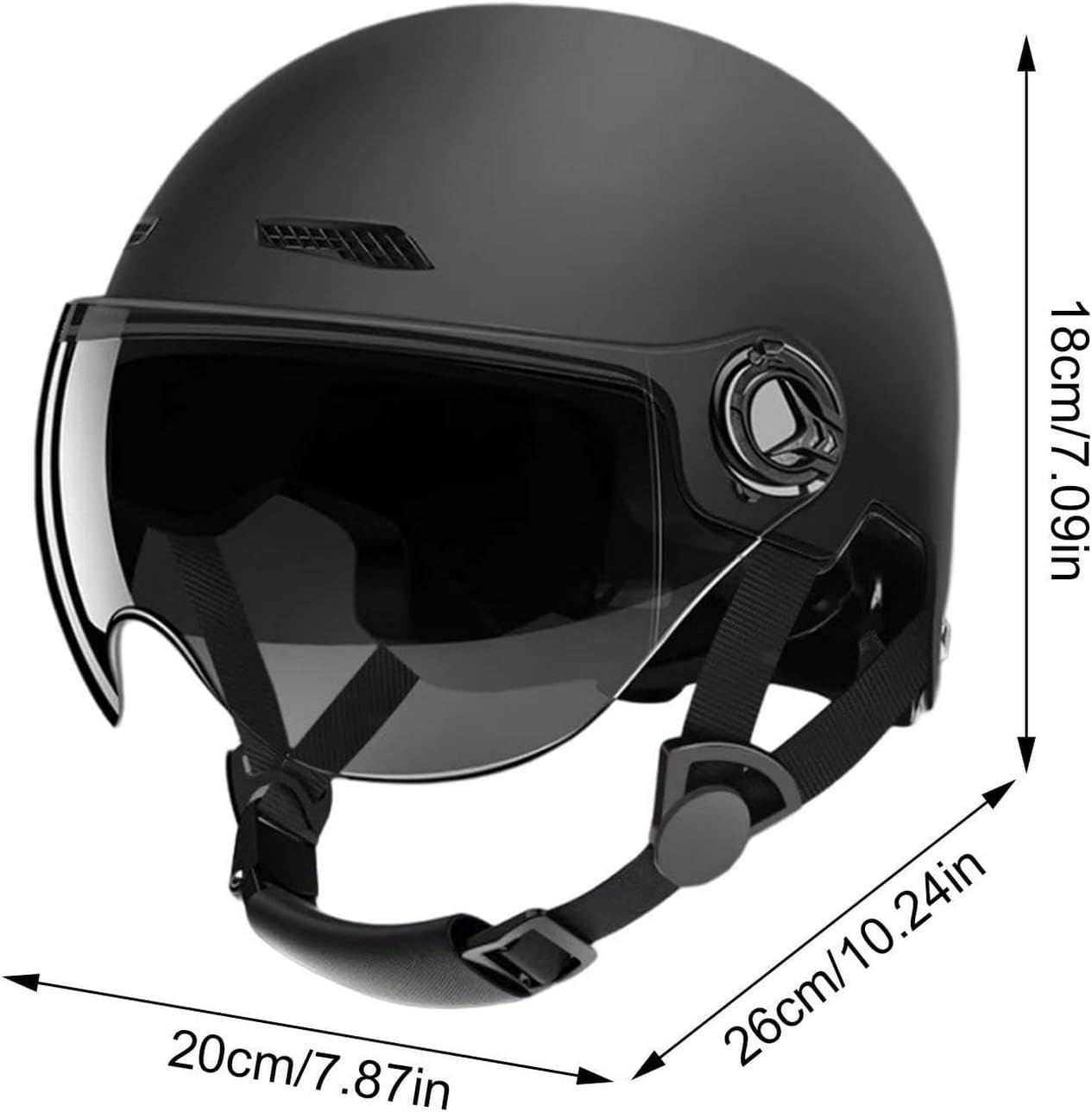 Casco Elettrico per Adulti - Unisex per Bici, Scooter, Skateboard - Altamente Protettivo Mezza Calotta per Uomini e Donne