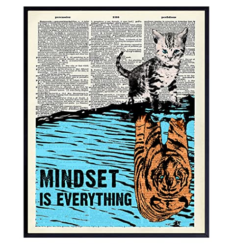 Mindset is Everything Wall Art - Entrepreneur Wall Art -