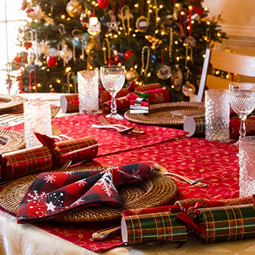 Set de 12 Servilletas de Tela Navidad Cuadradas 51x51 cm miniatura 7