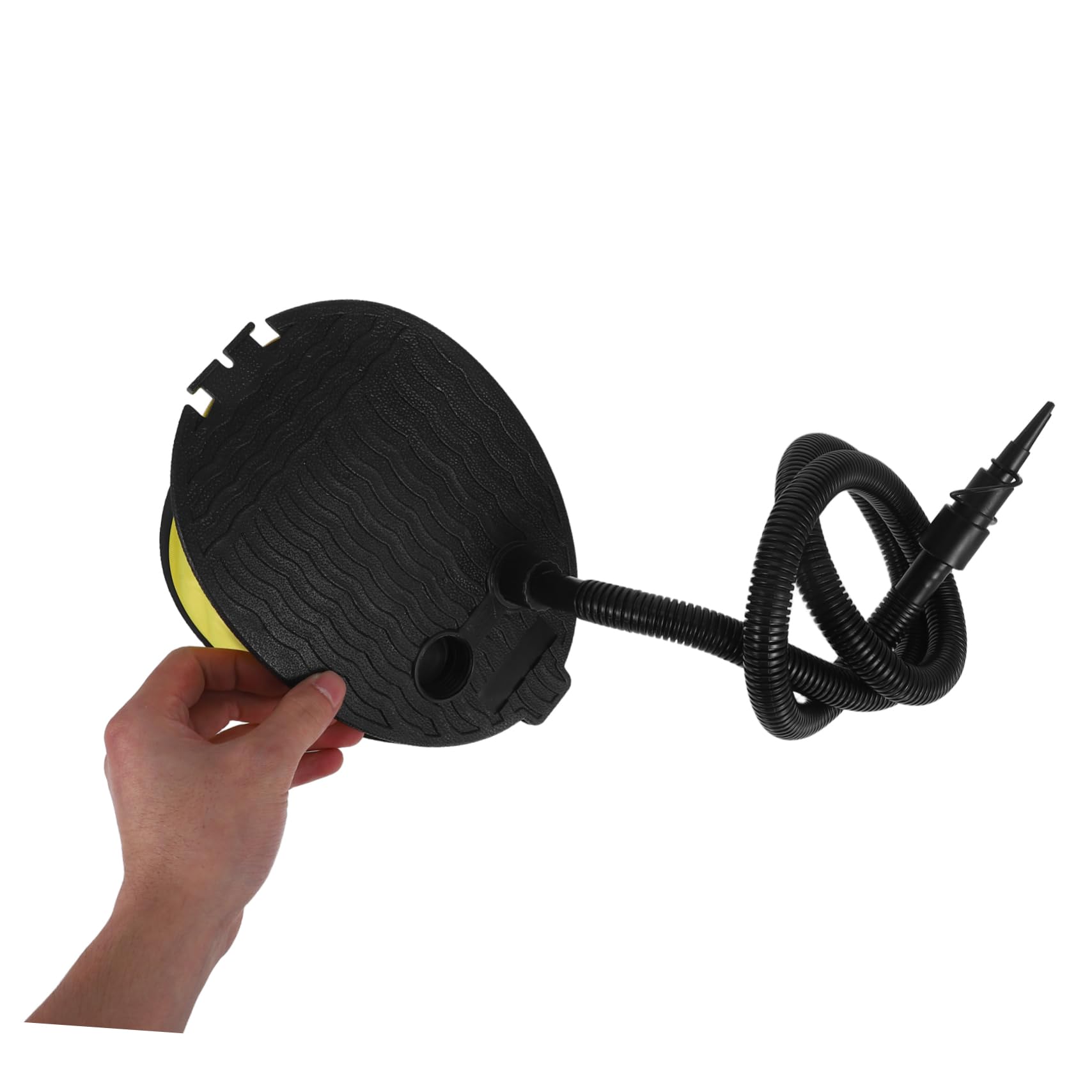 PRETYZOOM 2 Stück Fußpumpe Blasebalg Luftpumpe Aufblasbar Adapter Schnell Luftbett Isomatte Campingmatte Outdoor Zubehör Fußbedienung Kompakt