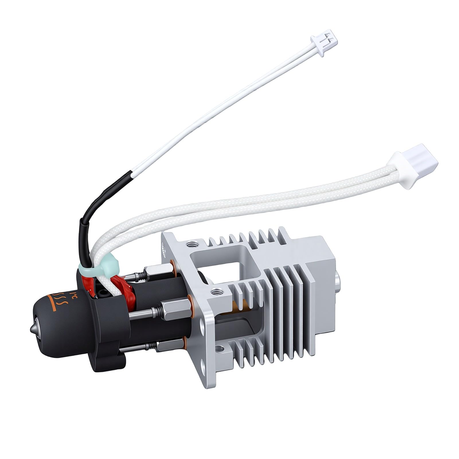 GOWENIC Hotend para Impresora, Accesorios de Extremo Caliente de Extrusión de Velocidad Ultraalta de 1200 Mm | Reemplazo de hotend, boquilla de alta temperatura de 350 °C, diámetro estándar de 0,4 mm, precisión de 0,1 mm, para