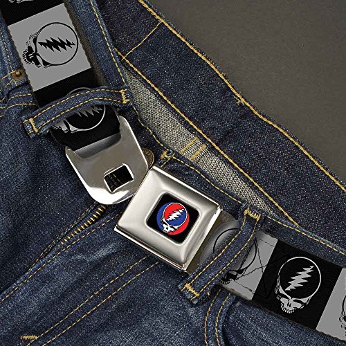 Cinturón de seguridad Buckle-Down de 1 pulgada ajustable con diseño de bloques 2