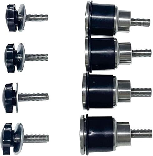 Miniatura 10 de Advanblack Estante de montaje desmontable para jefe indio, jefe indio, caballo oscuro, maestro de carretera, Challenger indio (negro)