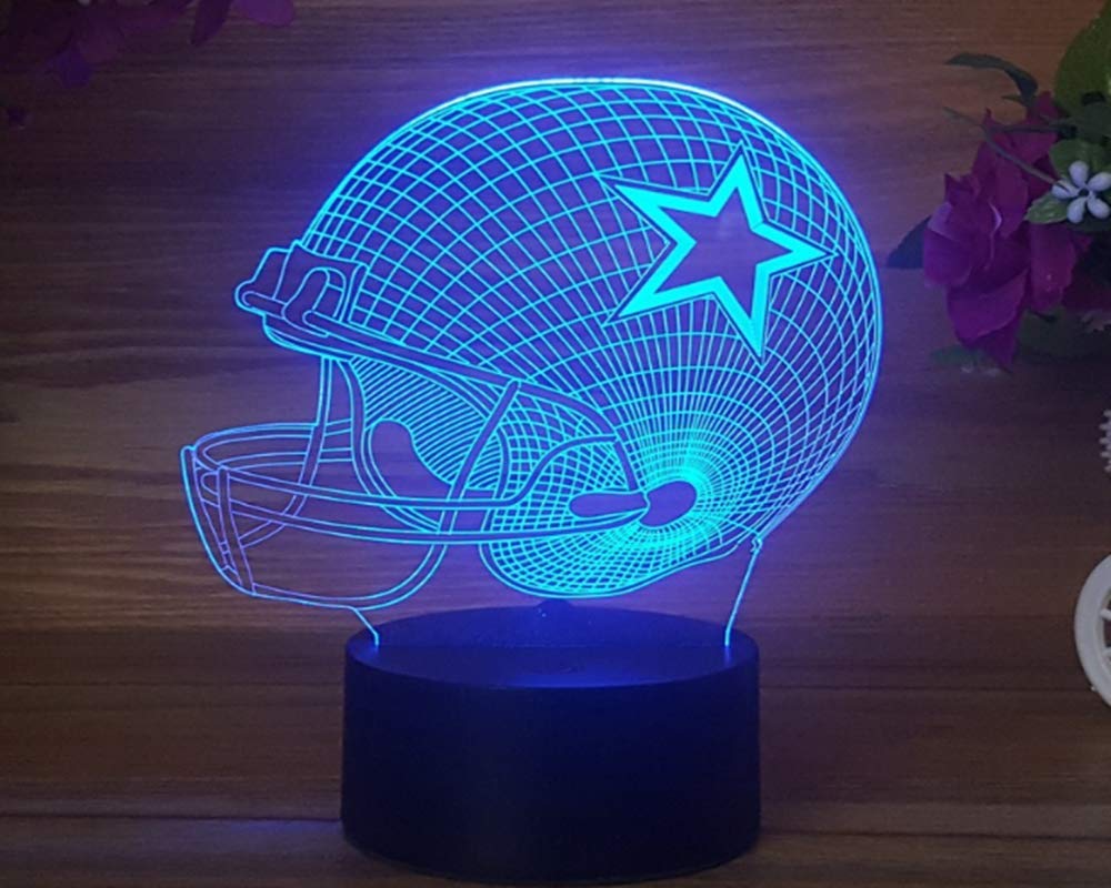 Tesco store- Football Helmet Night Light 7 Color LED,7 Colors Gradual  Changing Touch Switch USB Table Lamp for Holiday Gifts or Home Decorations:  Buy Online at Best Price in UAE - Amazon.ae