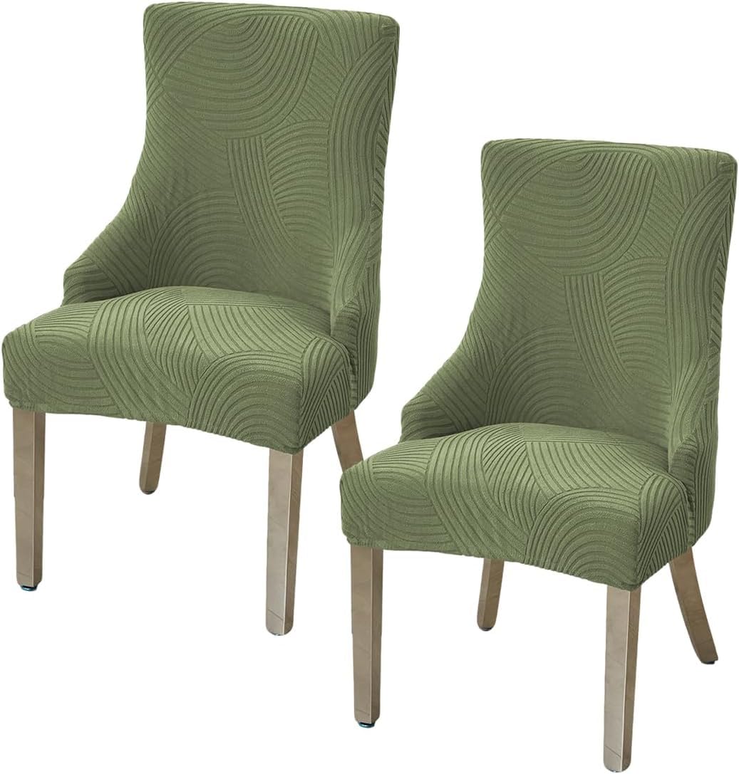 Housse de chaise extensible lavable et robuste pour fauteuil à oreilles