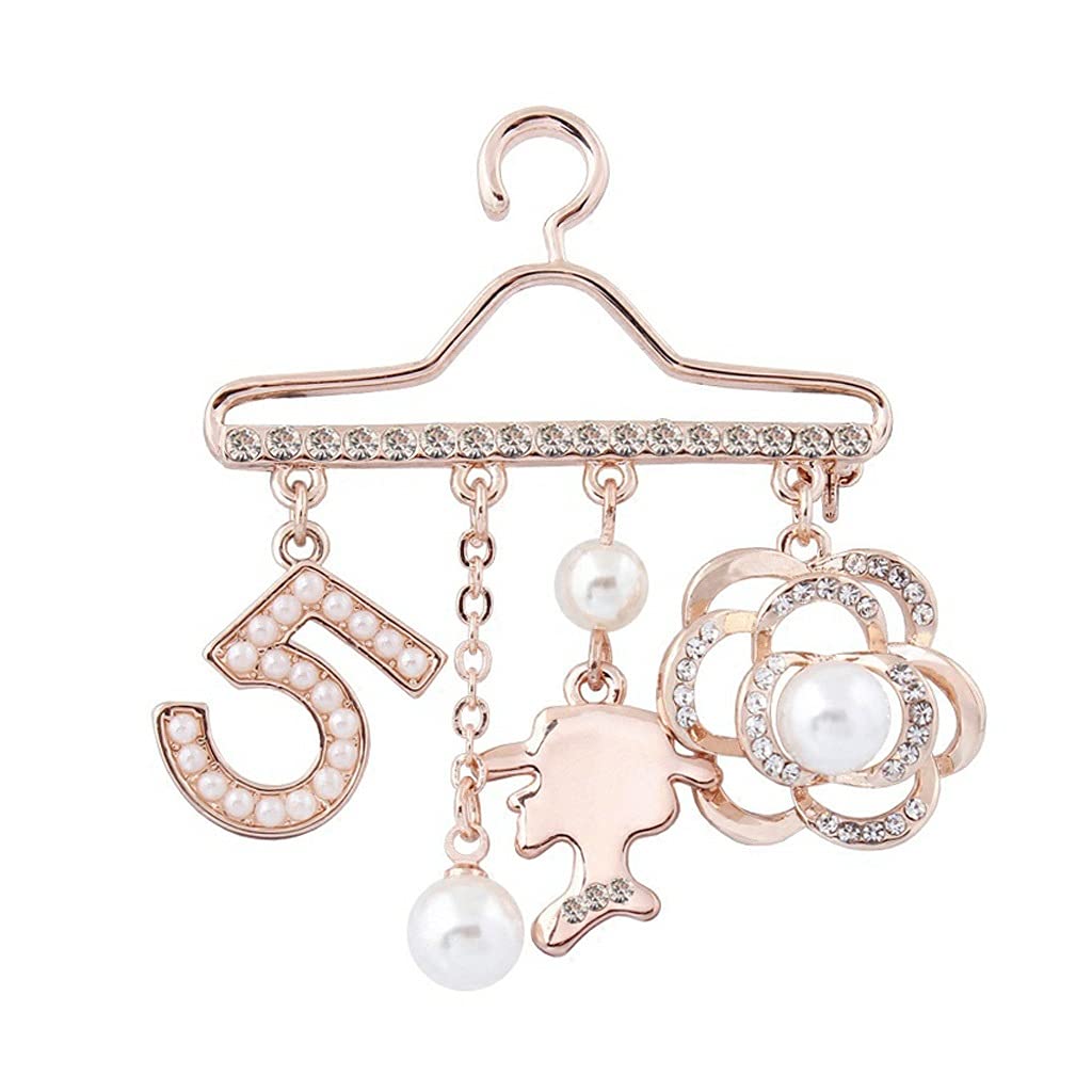 Broche Pin Broche de moda Pin Broche de letra generosa Pin Bufanda Pin Top Broche de moda for mujer Insignia