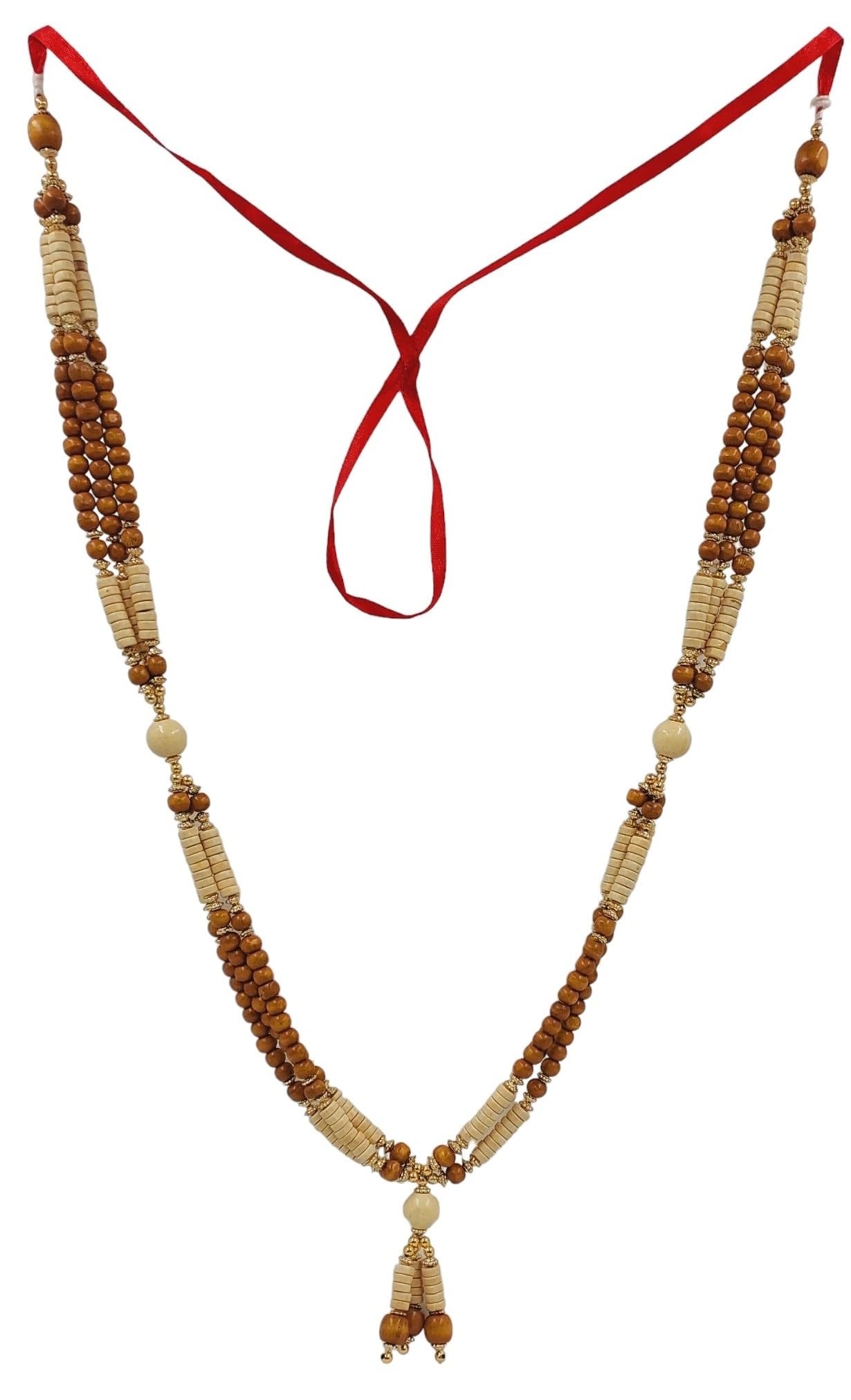 Chandan Mala Garland - Handmade for Gods & Loved Ones -4