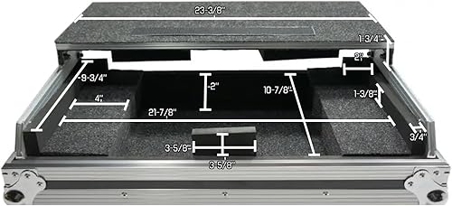 Miniatura 5 de Harmony Audio HCMIXTRACKPRO3LT Flight Glide - Funda para portátil y DJ compatible con Mixtrack Platinum
