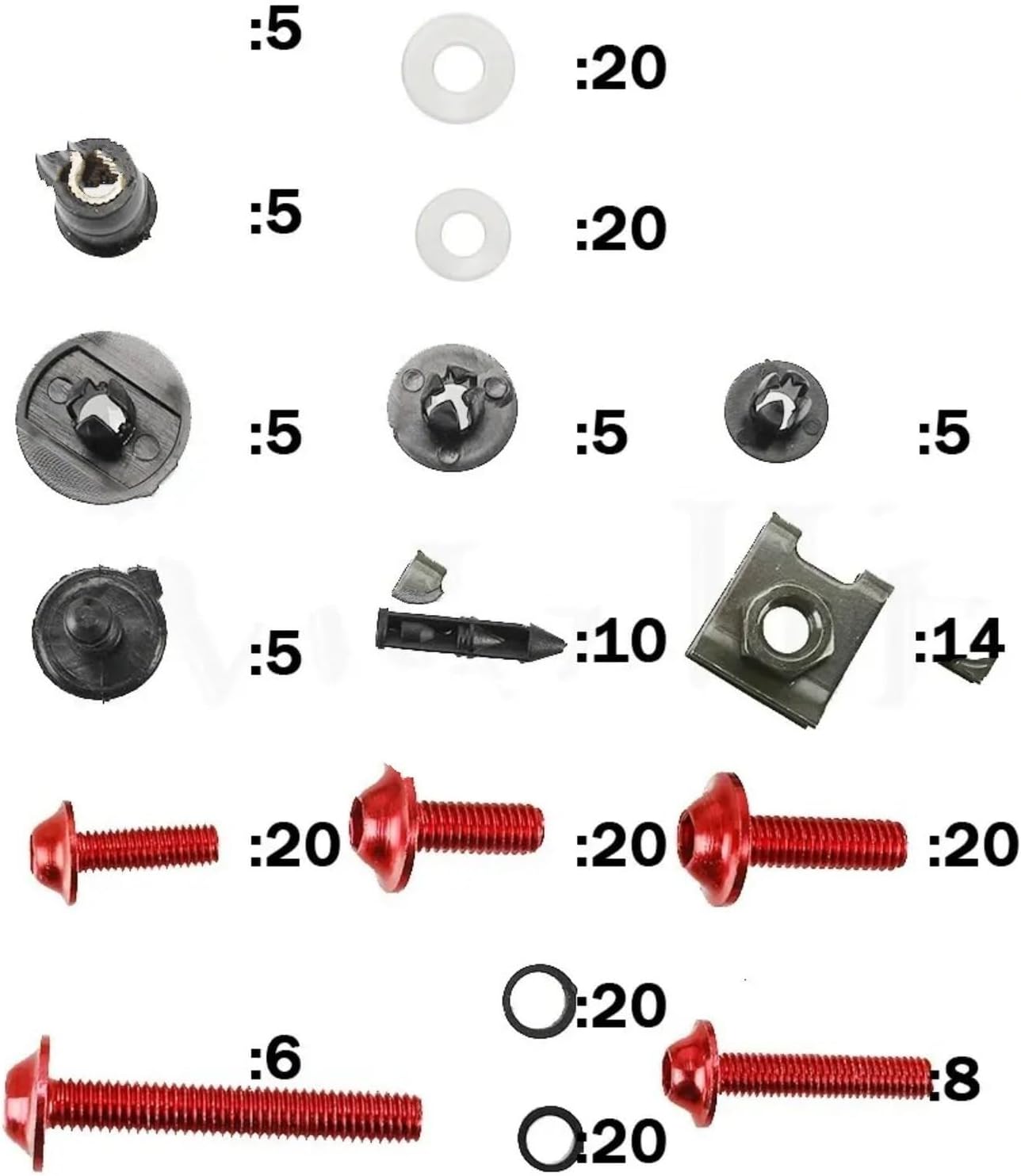 釘 ネジ ファスナー Compatible With Vf750 Cd For Vf750 Cd2 For