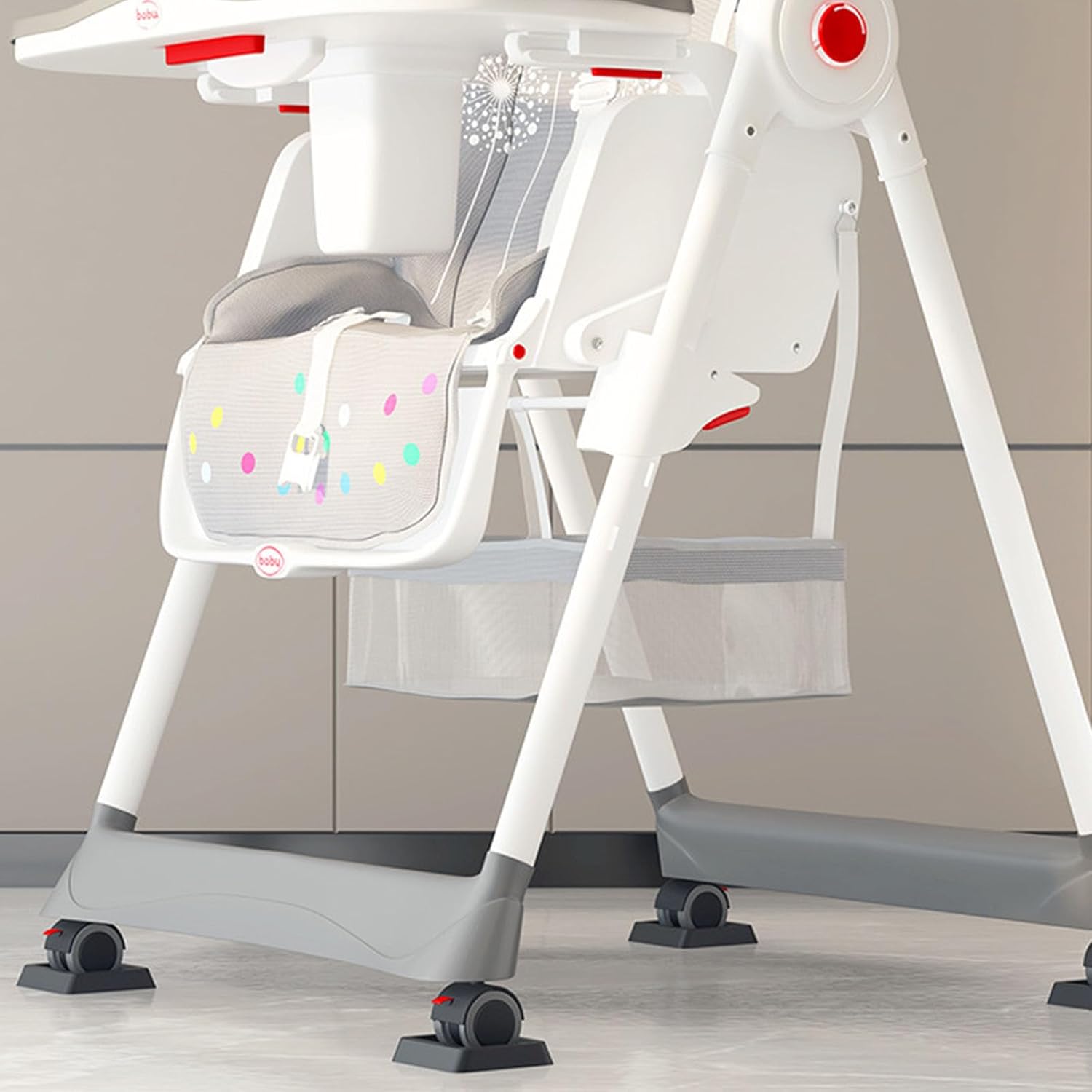 12.5CM Not Slip Furniture Pad Not Skid Floor Protectors Quiet Strong Casters Simple Installation for Chair Wheel Floor Defense Pad for Chair Wheel