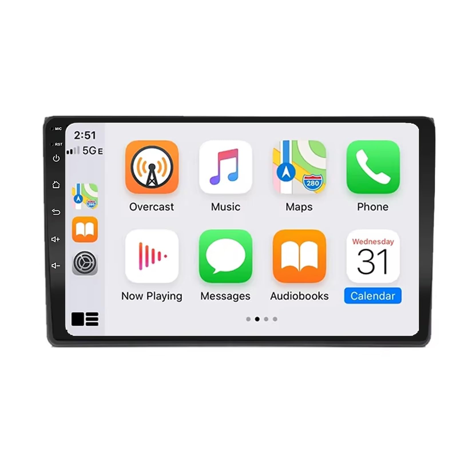Radio samochodowe z systemem Android 15 do Audi A4 B6 B7 S4 B7 B6 RS4 SEAT Exeo 2008-2012 zestaw głośnomówiący radio samochodowe z Bluetooth WiFi Carplay Android Auto USB AUX FM, kamera
