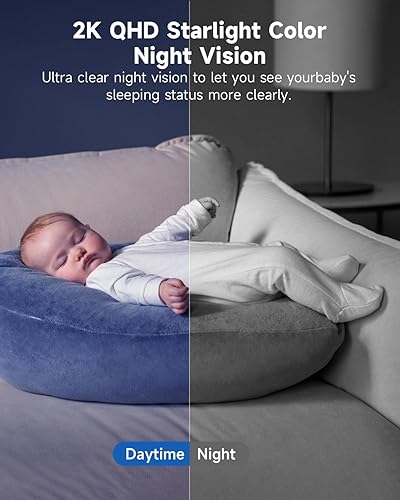 Miniatura 8 de 5G & 2.4G 2K PanTilt Security Cameras for Home Security Indoor, AI Voice Change for 2-Way Talk, Motion Detection, 247 SD RecordingCloud Storage,