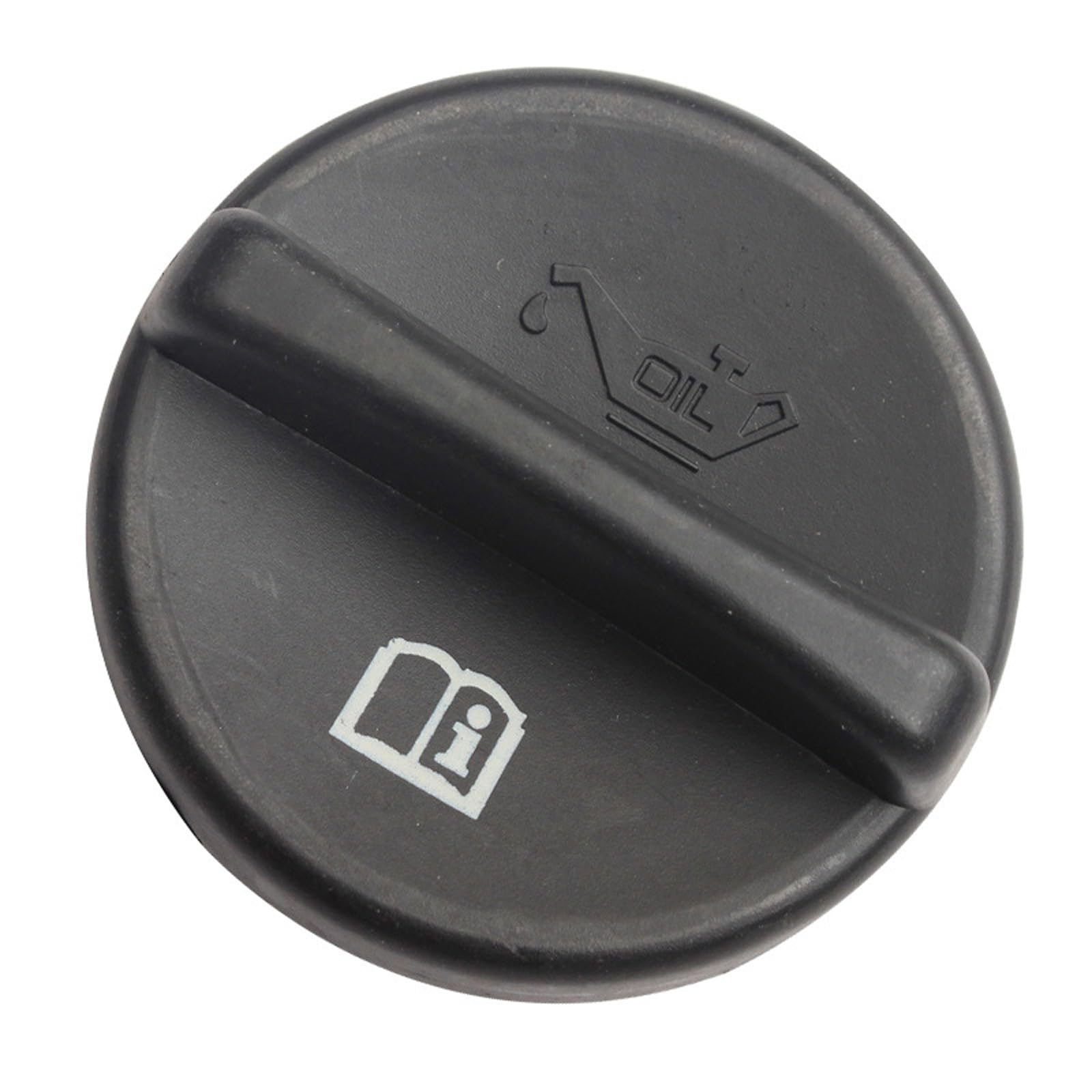1 Pcs Oil Cap Replacement, Car Petrol Engine Oil Filler Cap, Petrol Oil Filler Cap for Sa-ab, Petrol Engine Oil Filler Cap, Oil Cap, Oil Filler Cap 55566555 for Chevrolet Cruze (Black)
