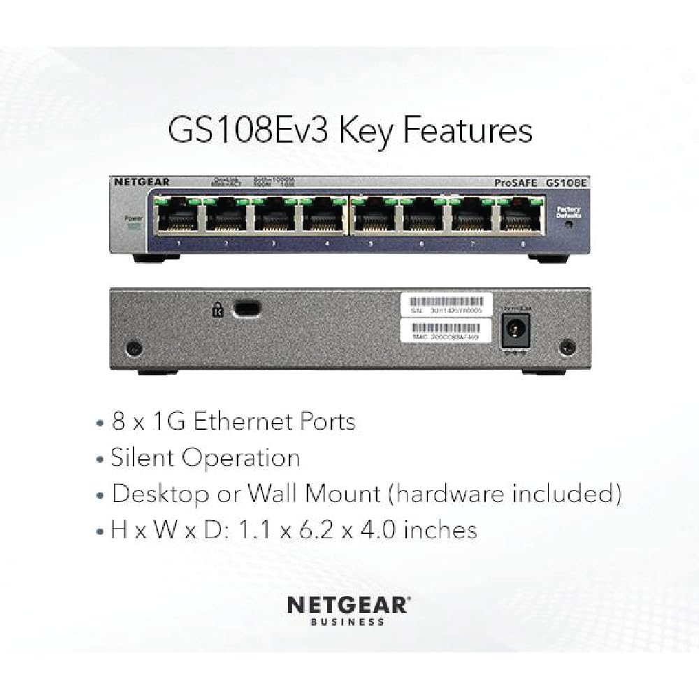 NETGEAR ギガビットGS108E GS116Ev2 8ポート 16ポート NETGEAR ネット
