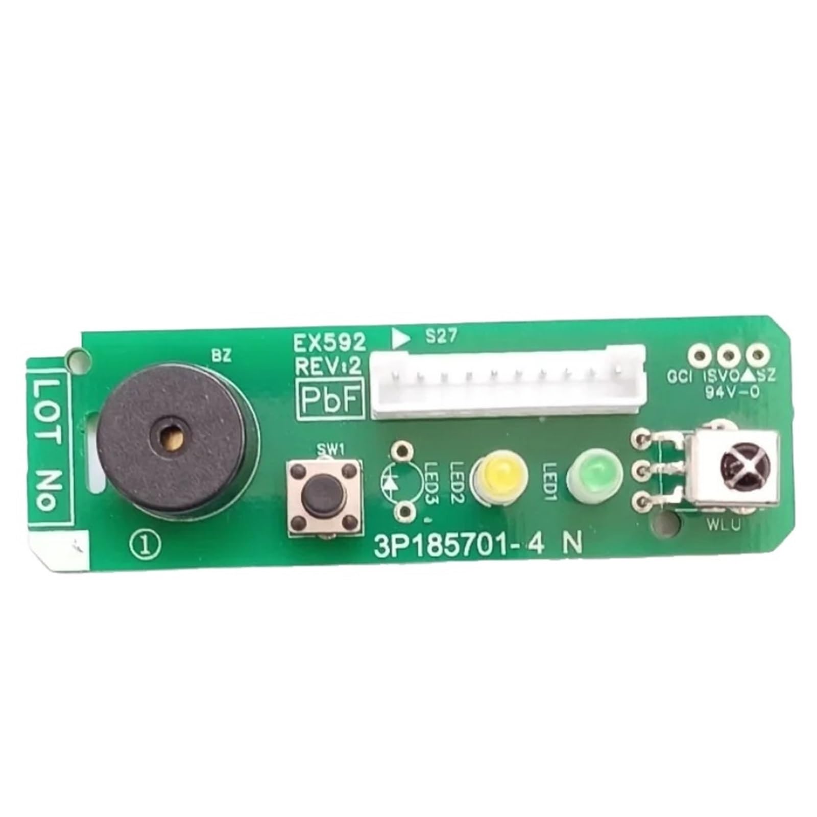 MVIVDUY 1pcs Air Conditioning Indoor Unit Signal Receiving Control Panel 3P185701-4N