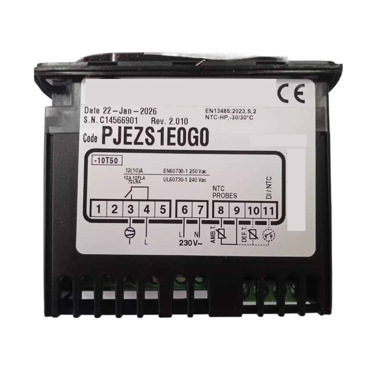 Régulateur de température 230V PJEZS1E0G0