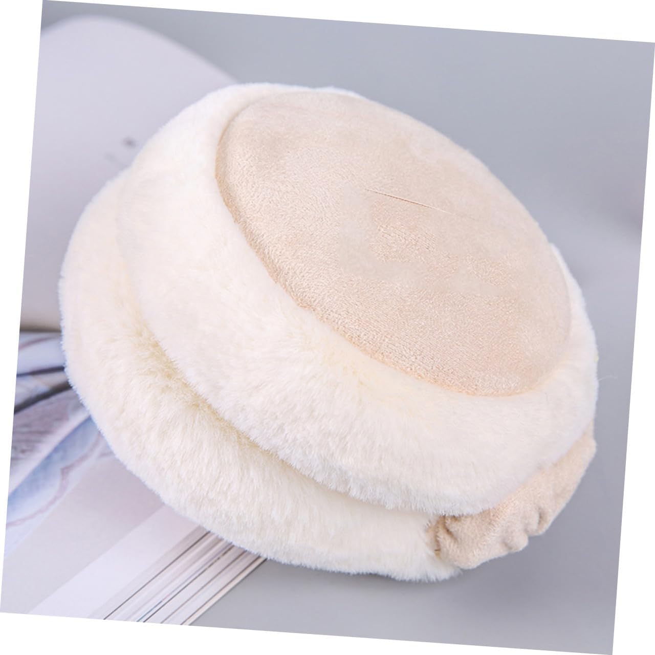 OSALADI 3pcs Men Women Plush Earmuffs Foldable Ear Warmers Winter Headband Ear Warmer
