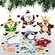 Baker Ross FE985 Weihnachtsstern Dekoration Bastelset - Packung mit 6, Bastelt Eure Eigenen Weihnachtsdekorationen, Kugel Dekorationen für Kinder zum Basteln und Aufhängen