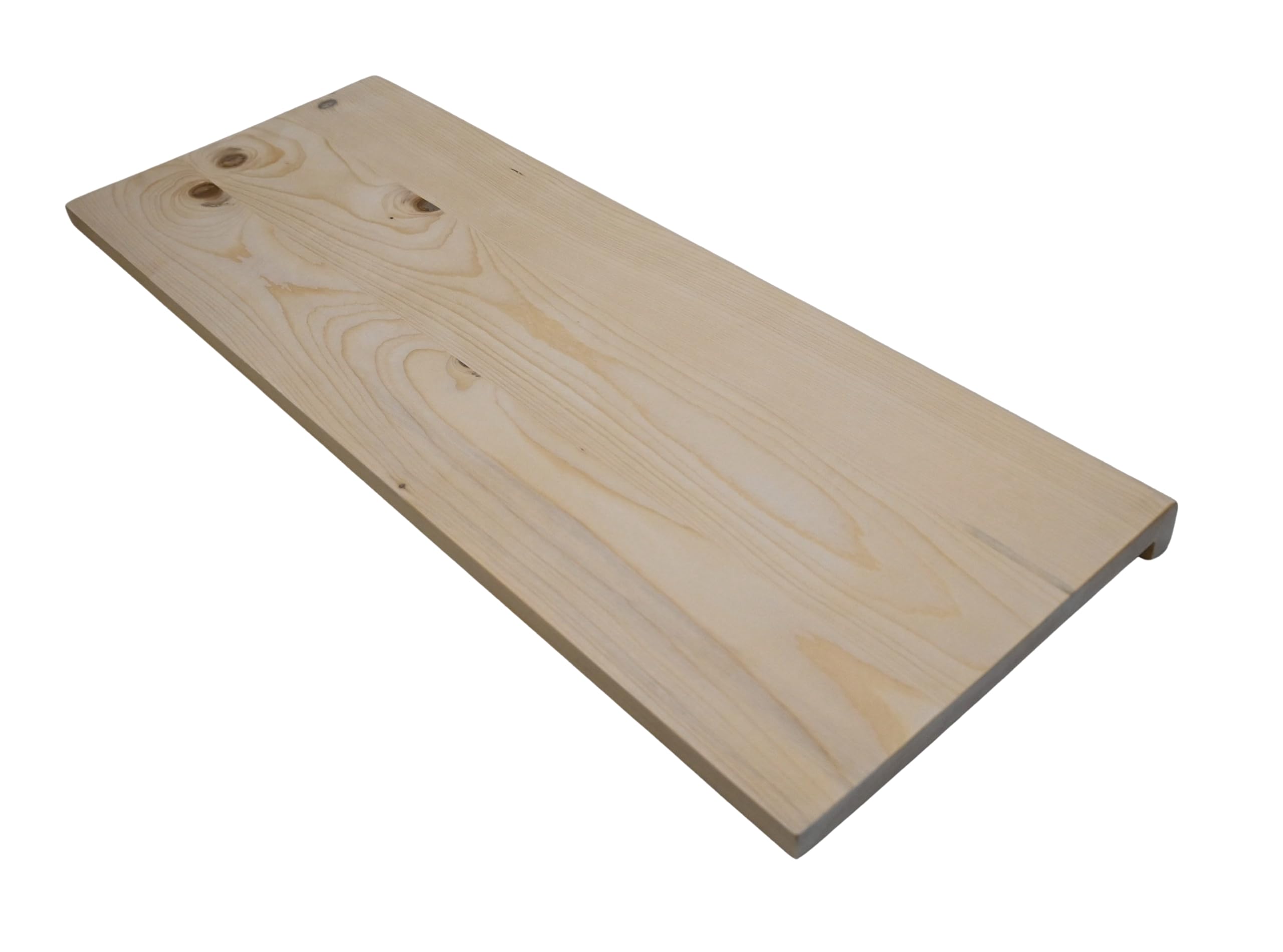 Fensterbank Renovierungsstufe Treppenstufe 20 mm Fichte, geölt o. natur (Breite: 20 cm, natur, Länge: 120 cm)