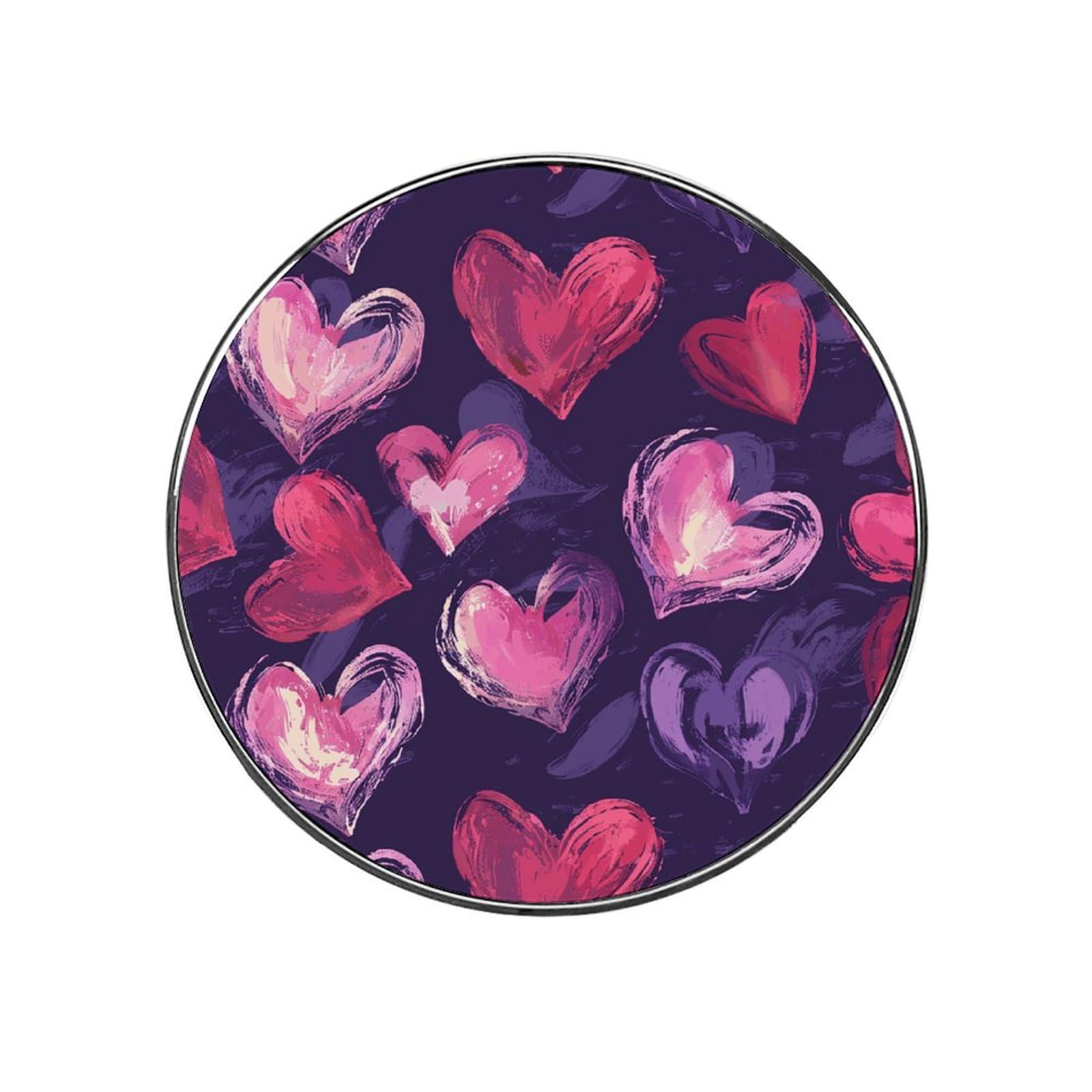 Autocollant magnétique étanche rouge motif été ImageMagnet pour habiller les portes en acier