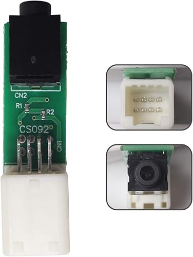 Reemplazo de entrada de puerto auxiliar 86190-02010 86190-02020, adaptador auxiliar para Toyota Corolla Tundra Camry RAV4 Tacoma Highlander