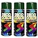 Produktbild Fahrzeugteile Hoffmann 3er Sparpack DC Lackspray glänzend 400ml nach RAL freie Farbauswahl (3 Dosen in moosgrün Glanz RAL 6005)