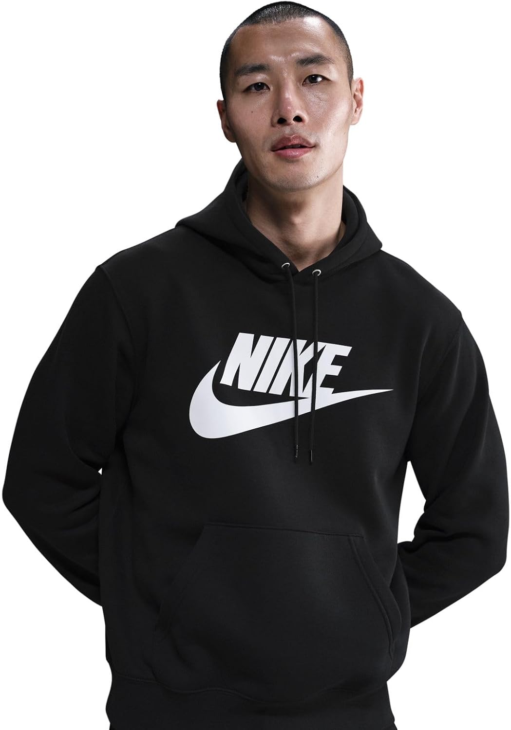 Nike mens Club Pull-over Fleece Hoodie - Image 4