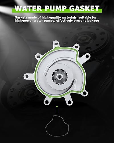 Miniatura 5 de SCITOO AW7163 Bomba de agua con junta para Dodge Ram 1500 Dakota Durango Jeep Grand Cherokee Commander 3.7L V6 4.7L
