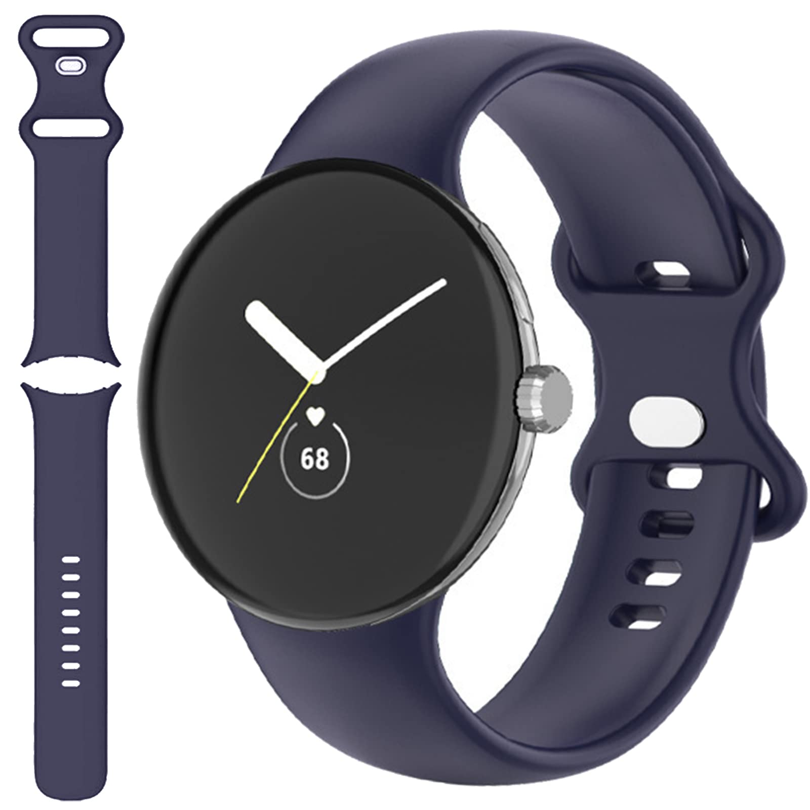 Amazon.co.jp: [Miimall] 対応Google Pixel Watch専用 シリコンバンド 