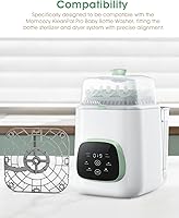 Vista 2 de Tiga Bandeja inferior de repuesto para lavadora de botellas Momcozy compatible con KleanPal Pro – Parte de repuesto de bandeja base duradera