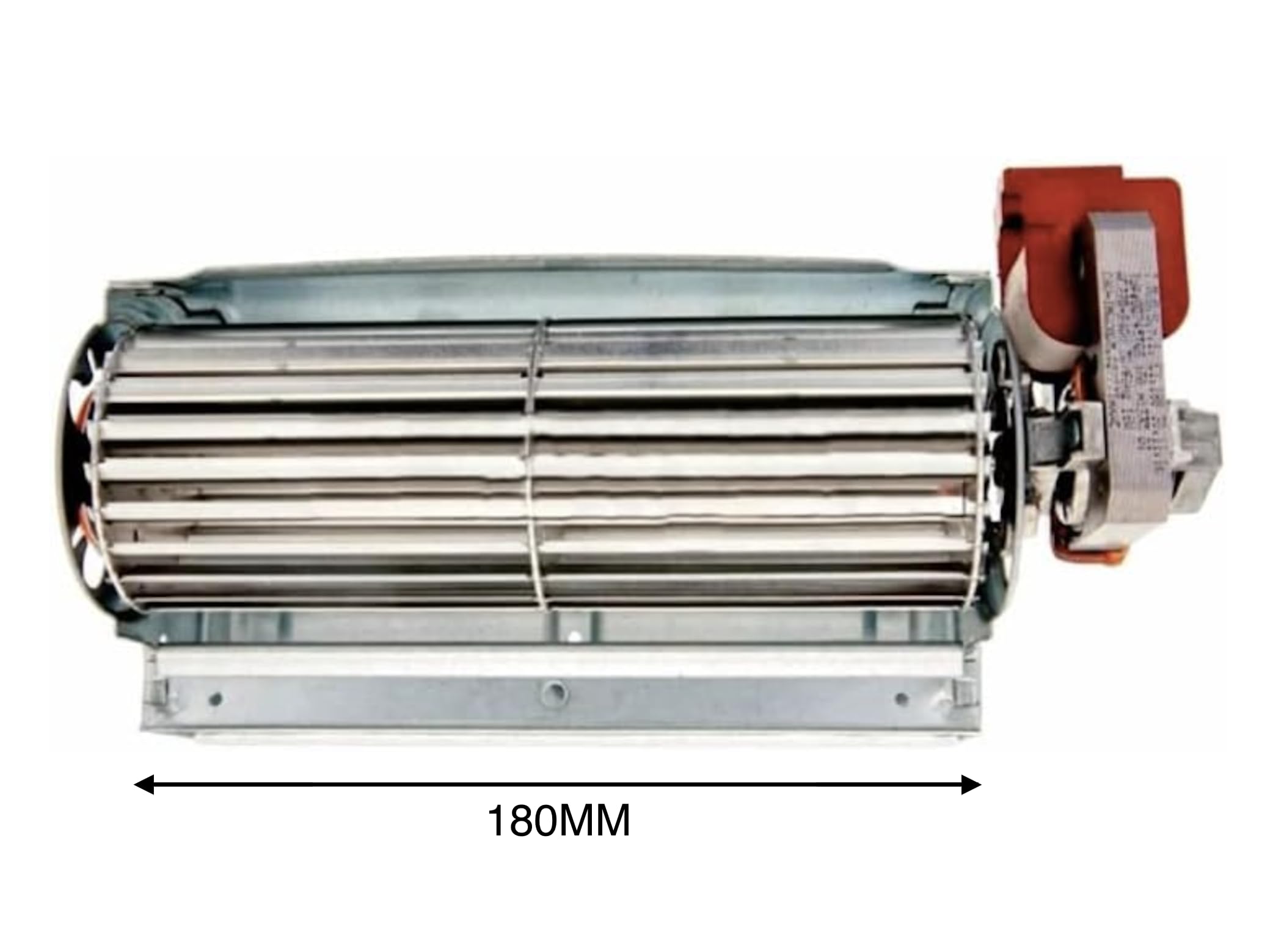 VENTILADOR TANGENCIAL UNIVERSAL TG6 180mm MOTOR A LA DERECHA 18w 1200 RPM