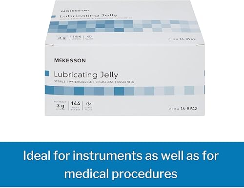 Miniatura 5 de McKesson Jalea lubricante, 0.11 oz [864 unidades] Lubricante no pegajoso a base de agua, gel lubricante soluble en agua, para paquetes quirúrgicos,