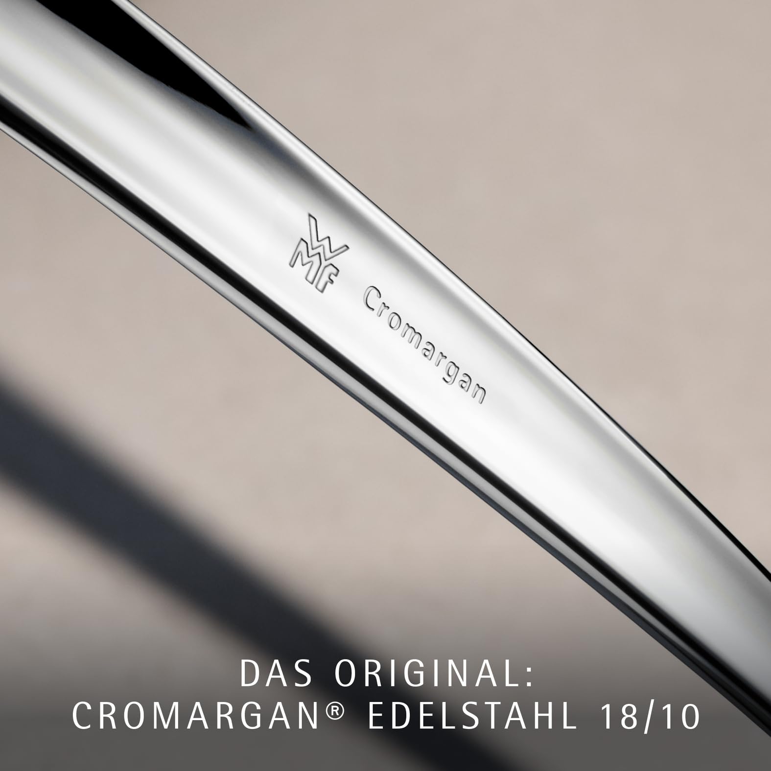 WMF Boston Besteckset 60-teilig für 12 Personen – Cromargan Edelstahl 18/10, poliert und rostfrei, spülmaschinenfest, Monobloc-Messer mit langlebiger Schärfe, elegantes Essbesteck für Alltag und Gäste