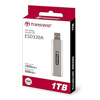 トランセンド ポータブルSSD 1TB 高速 USB 10Gbps Amazon | トランセンドジャパン トランセンド ポータブルSSD 1TB