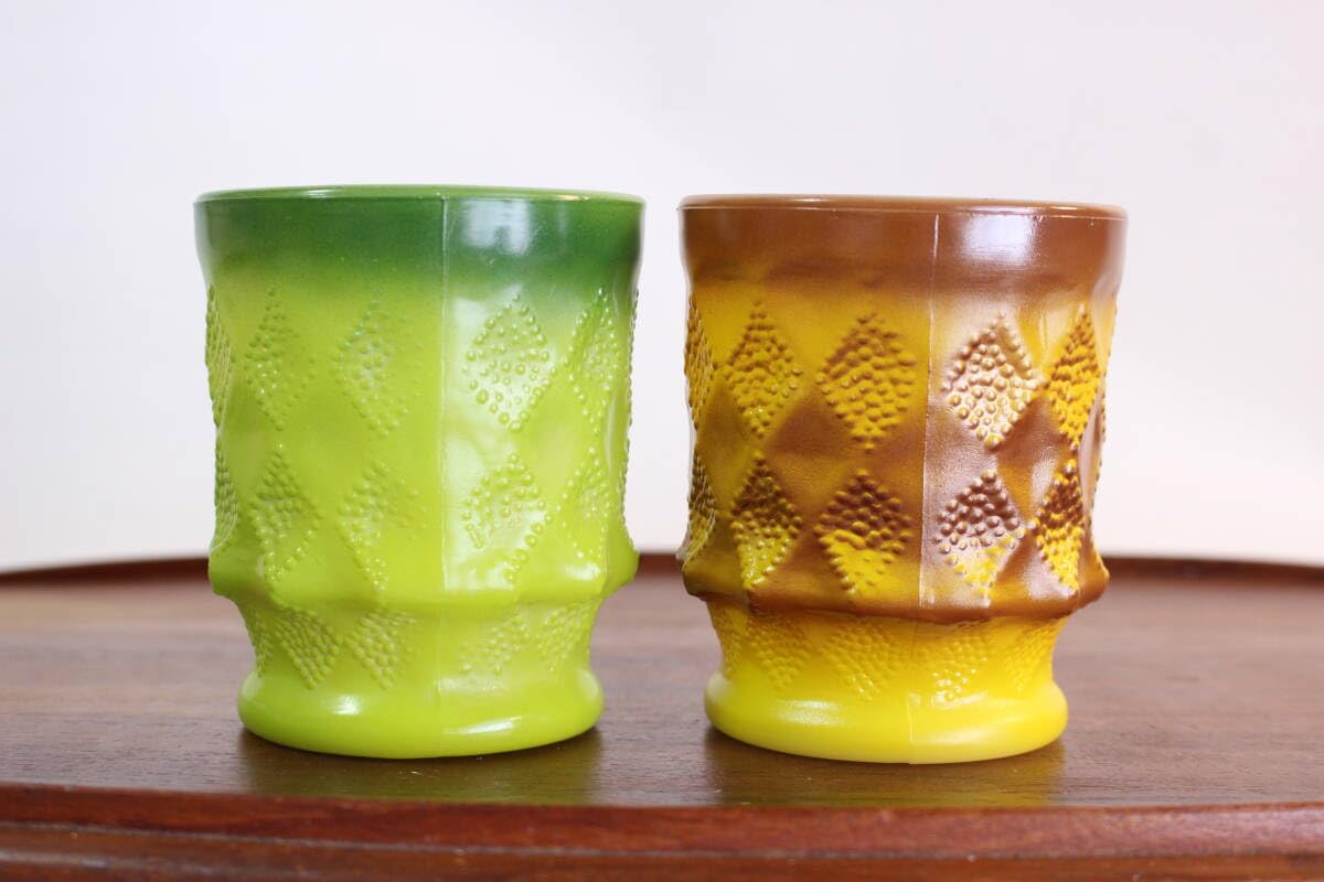 ファイヤーキング USAヴィンテージ アボカド アメリカ製ボウル