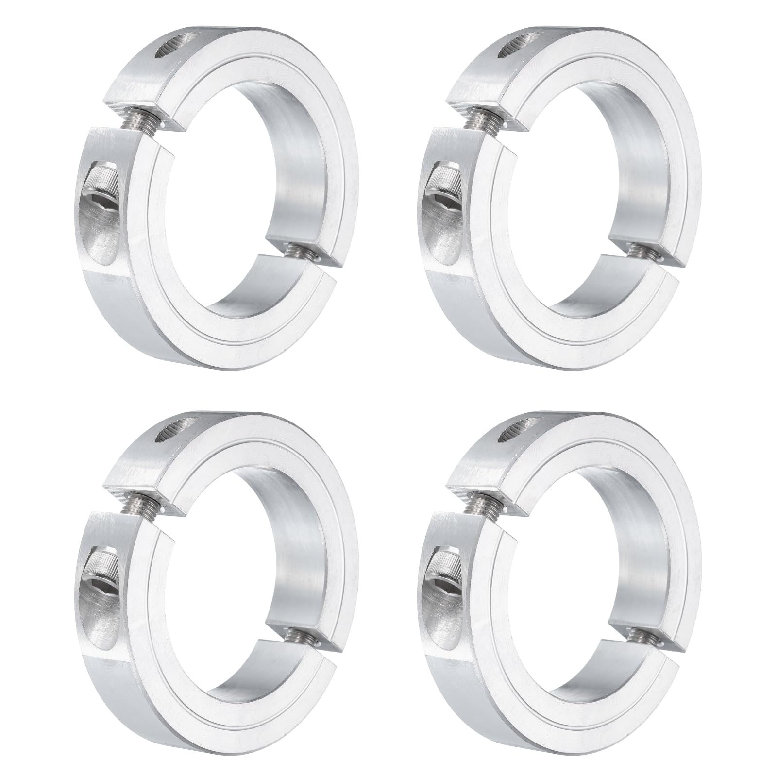 QUARKZMAN 4Pcs Doppio Serraggio A Divisione Per Albero Spessore 11/16"