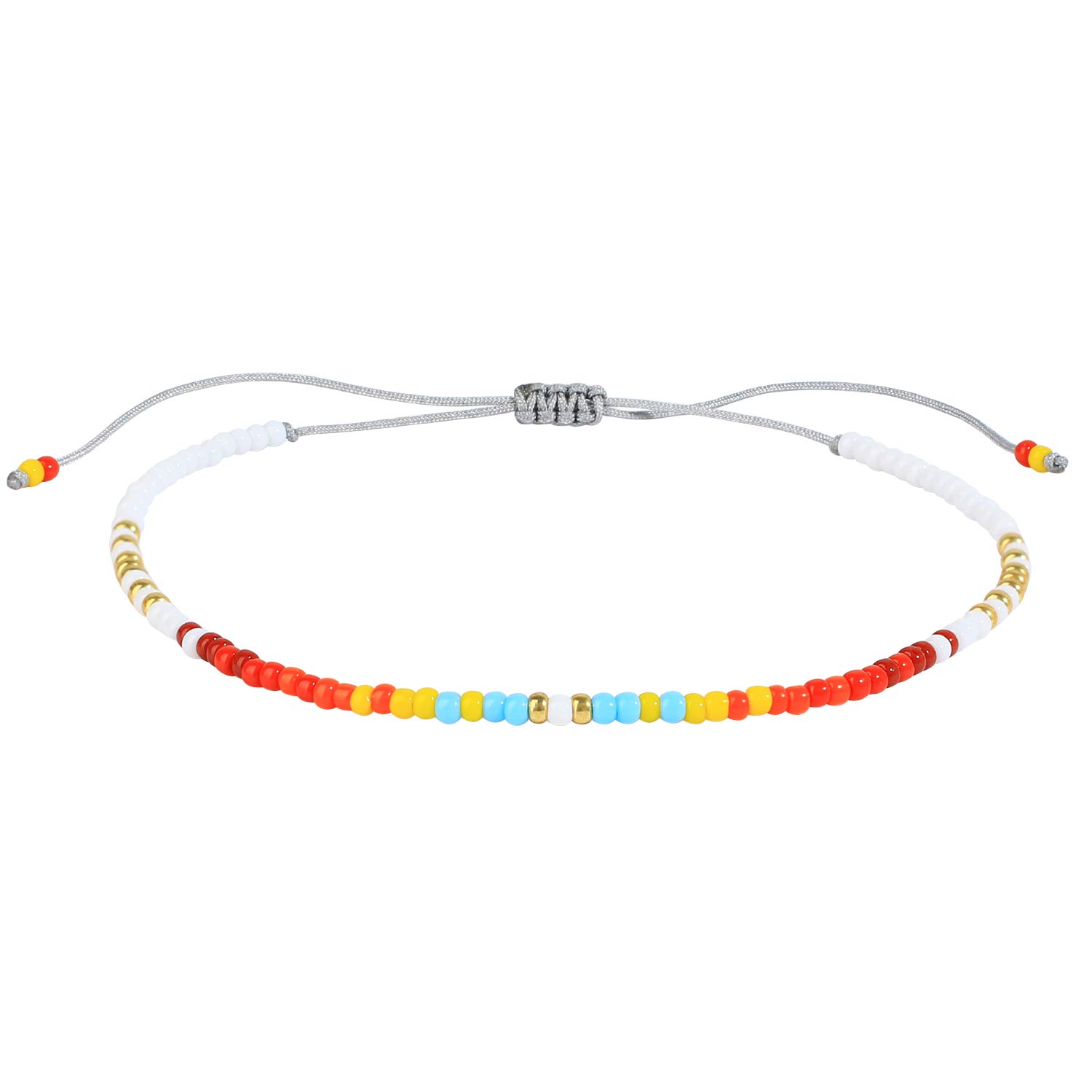 KELITCH Damen Freundschaftsarmbänder Perlen Strang Armbänder