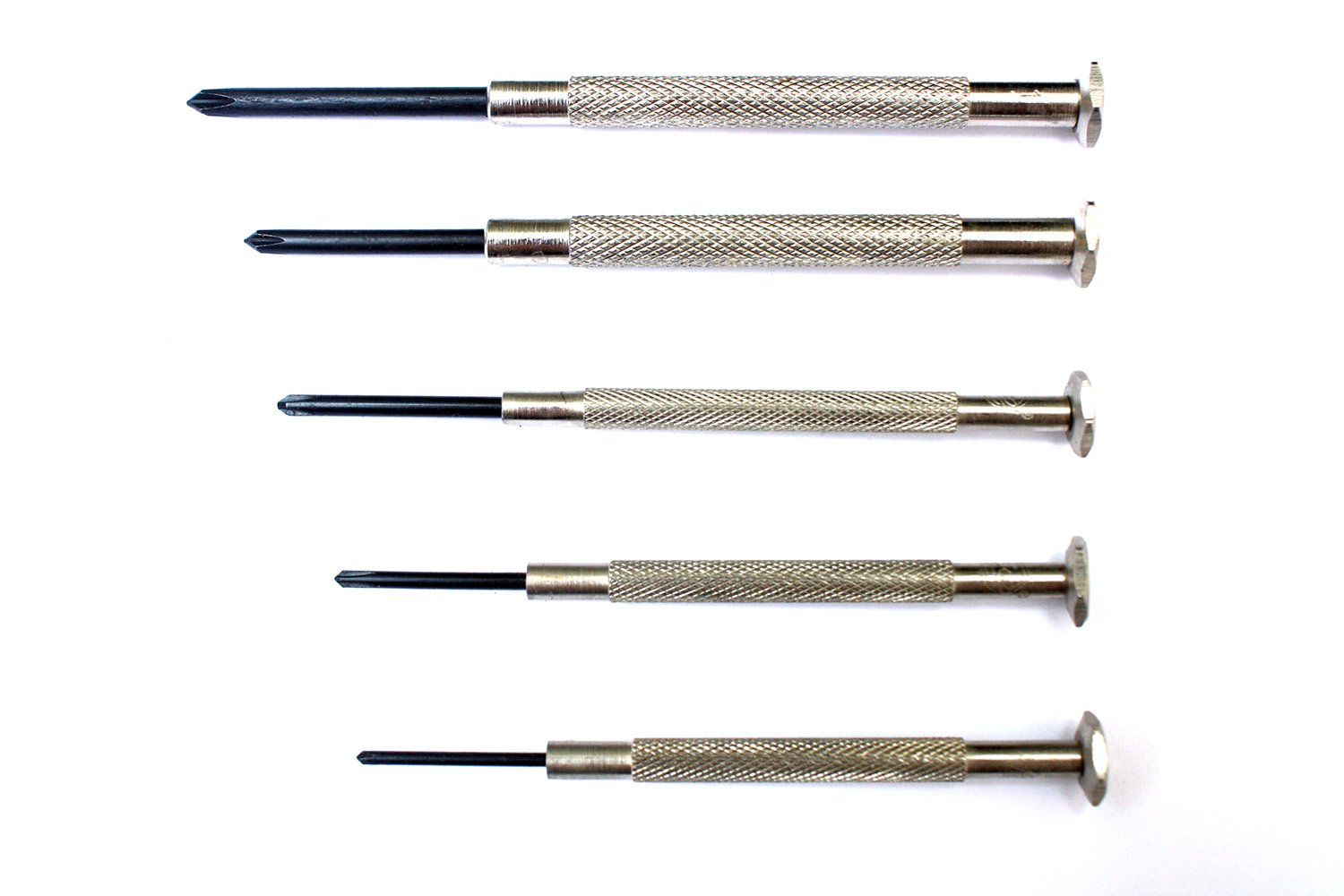 Phillips Head 5pc Micro Screwdrivers Set for Electronics and Jewelry