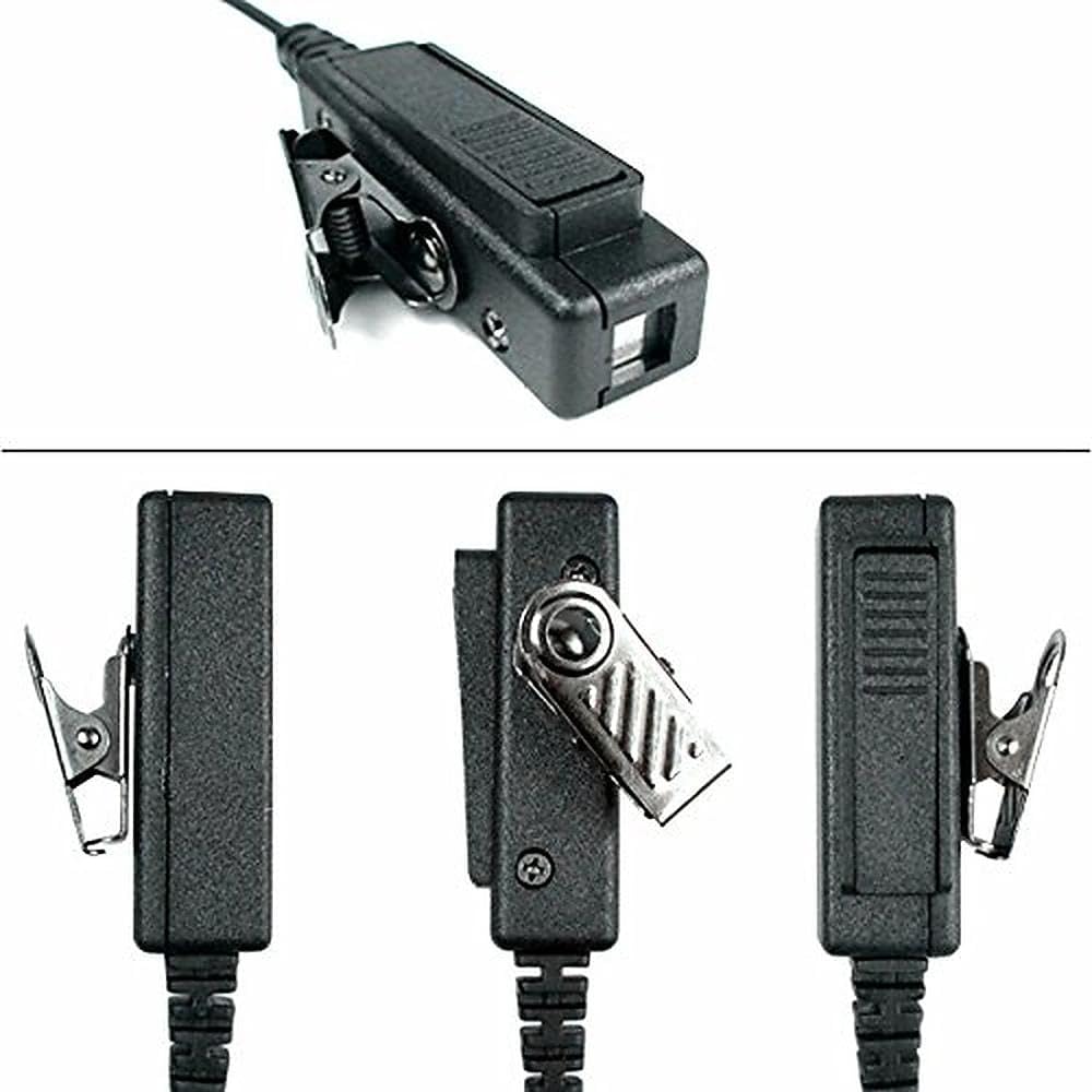 2 Pcs 2-Wire Surveillance Acoustic Tube Walkie Talkie Earpiece/Headset Compatible with Motorola Radio CP200 CP200d CLS1410 CLS1110 CLS1413 GP2000 XU1100 PRO1150 MU12(2 PCS)