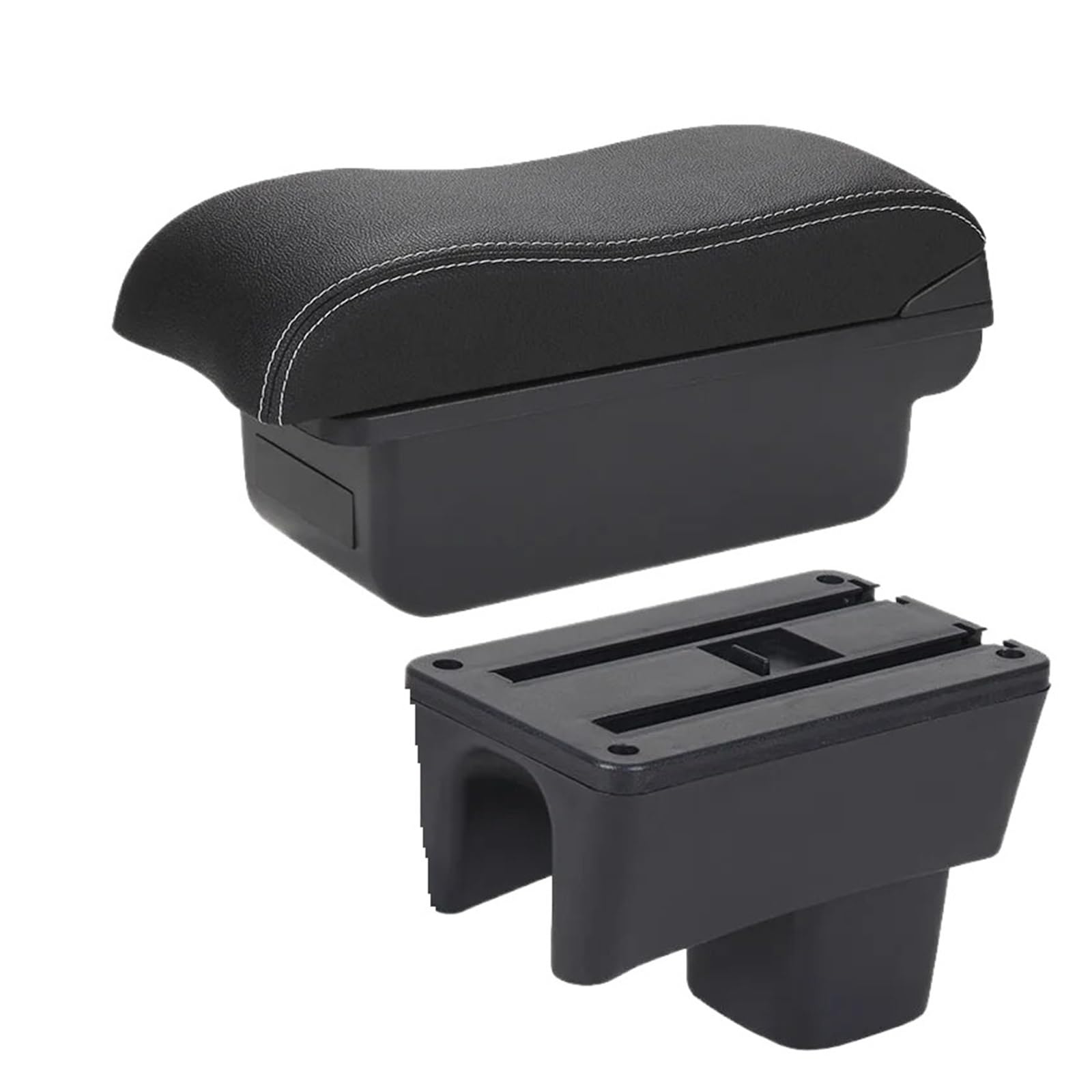 For Suzuki For Swift 2005-2025 Car Armrest Curved Surface Storage Box Easy To Install Dedicated Car Centre Console Armrest Box