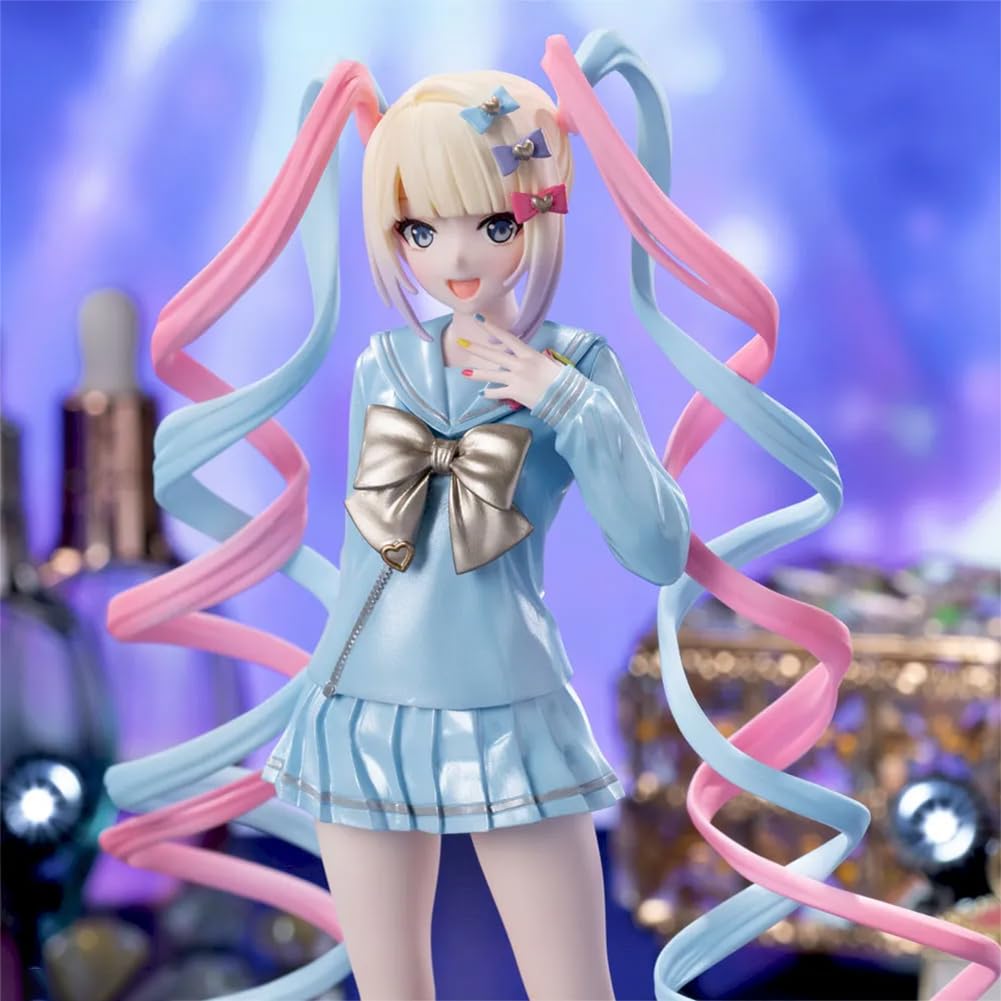 MABAIUDE KAngel Figure AME-chan Figure Anime OMGkawaiiAngel-chan Figures Model, 18cm Stand Pose Illustration Original Painting Figurine PVC Desktop Decoration Gifts: 2pcs 18cm